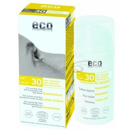 Lotiune fluida de protectie solara FPS 30 cu goji si rodie Eco Cosmetics